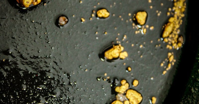 Gold Panning at Gold Creek from Juneau, Alaska 