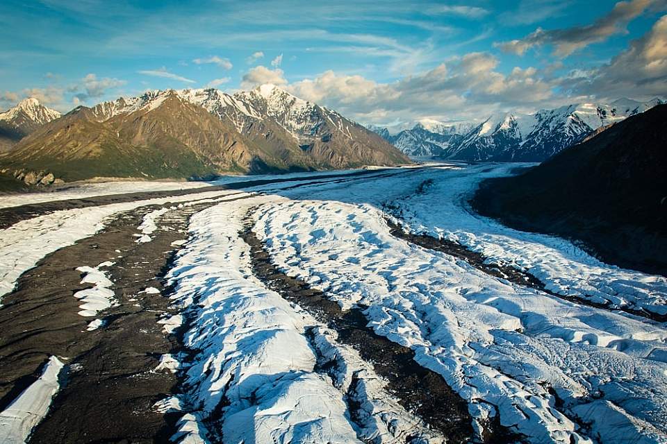 Glacier view alaska matanuska glacier Alaska Channel
