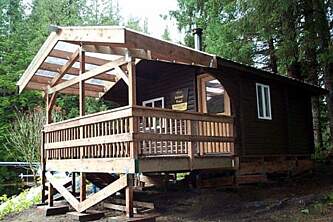 Ketchikan public use cabins Mc Donald Lake Cabin 1