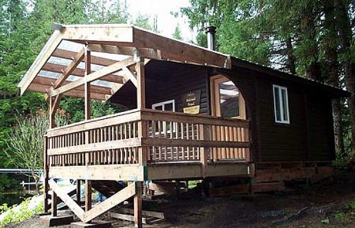 Ketchikan public use cabins Mc Donald Lake Cabin 1