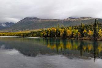 Alaska Kontrashibuna Lake Trail Lake Clark National Park