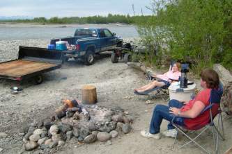 Talkeetna rv parks campgrounds Alaska Channel