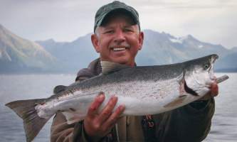 Salmon or Halibut silver salmon o16403
