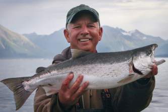 Alaska species fish silver salmon