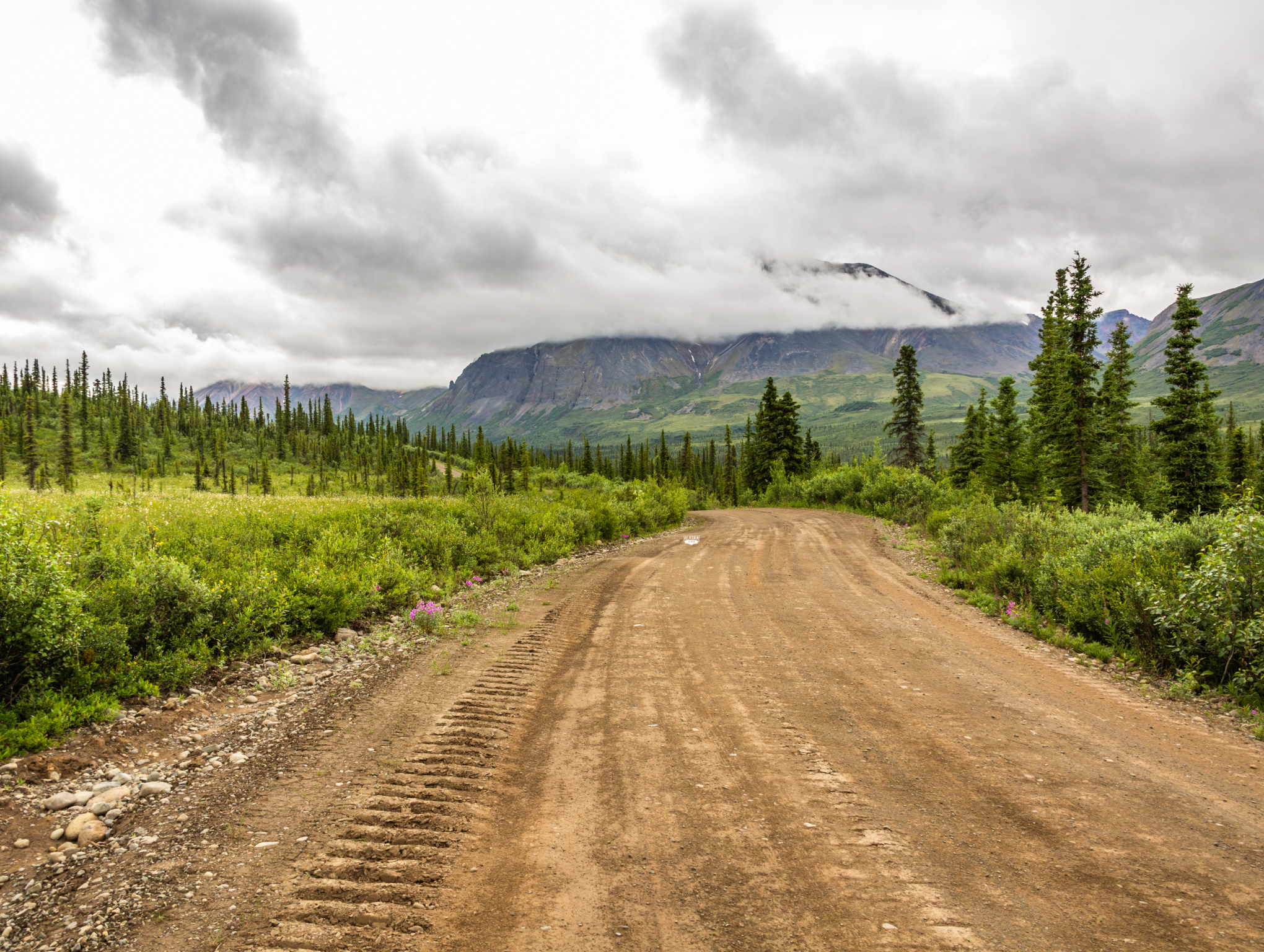 Nabesna Road in Wrangell St. Elias National Park