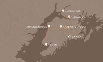 Kenai Peninsula Map 2x