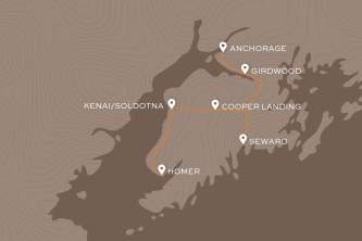 Kenai Peninsula Map 2x