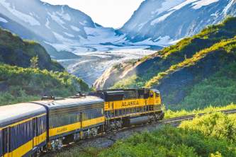 Alaska Railroad Coastal Classic Bartlett Glacier pbrjhy