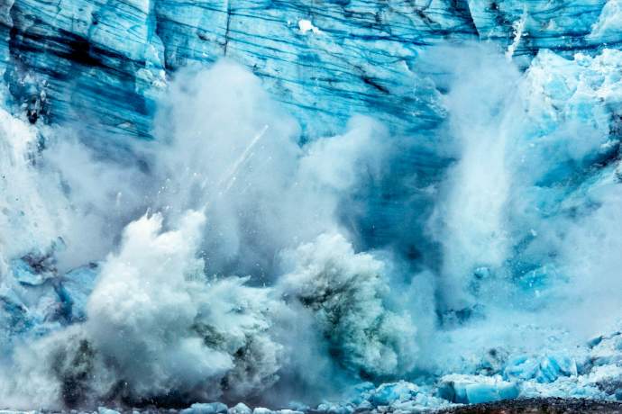 Glacier Bay National Park Glacier Calving ph4gi5