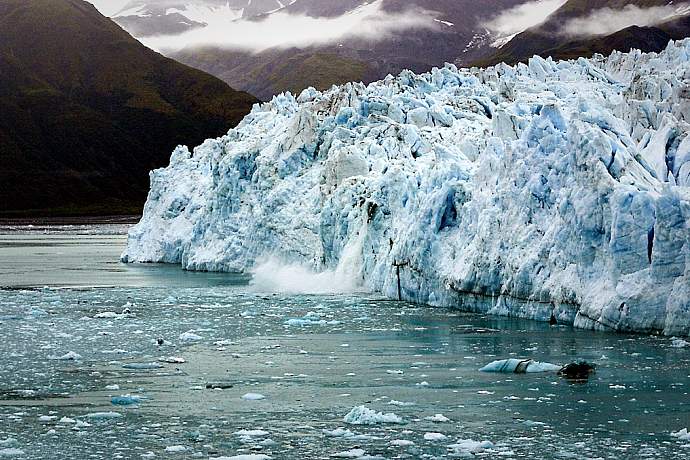 The Magnificent Hubbard Glacier in Alaska