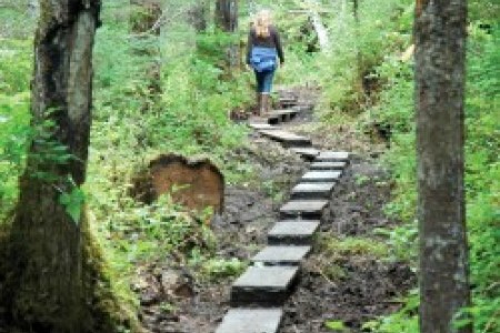 Sheridan Glacier & Mt. Trailhead