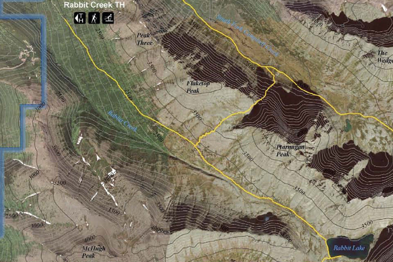 Rabbit Creek Trail to Rabbit Lake