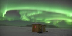 Rod’s Alaskan Guide Service Aurora Ice Fishing