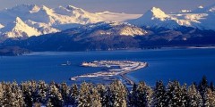 Pullout Overlooking the Homer Spit