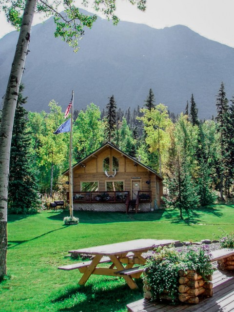 Enjoy the remote atmosphere only two-hours from Anchorage