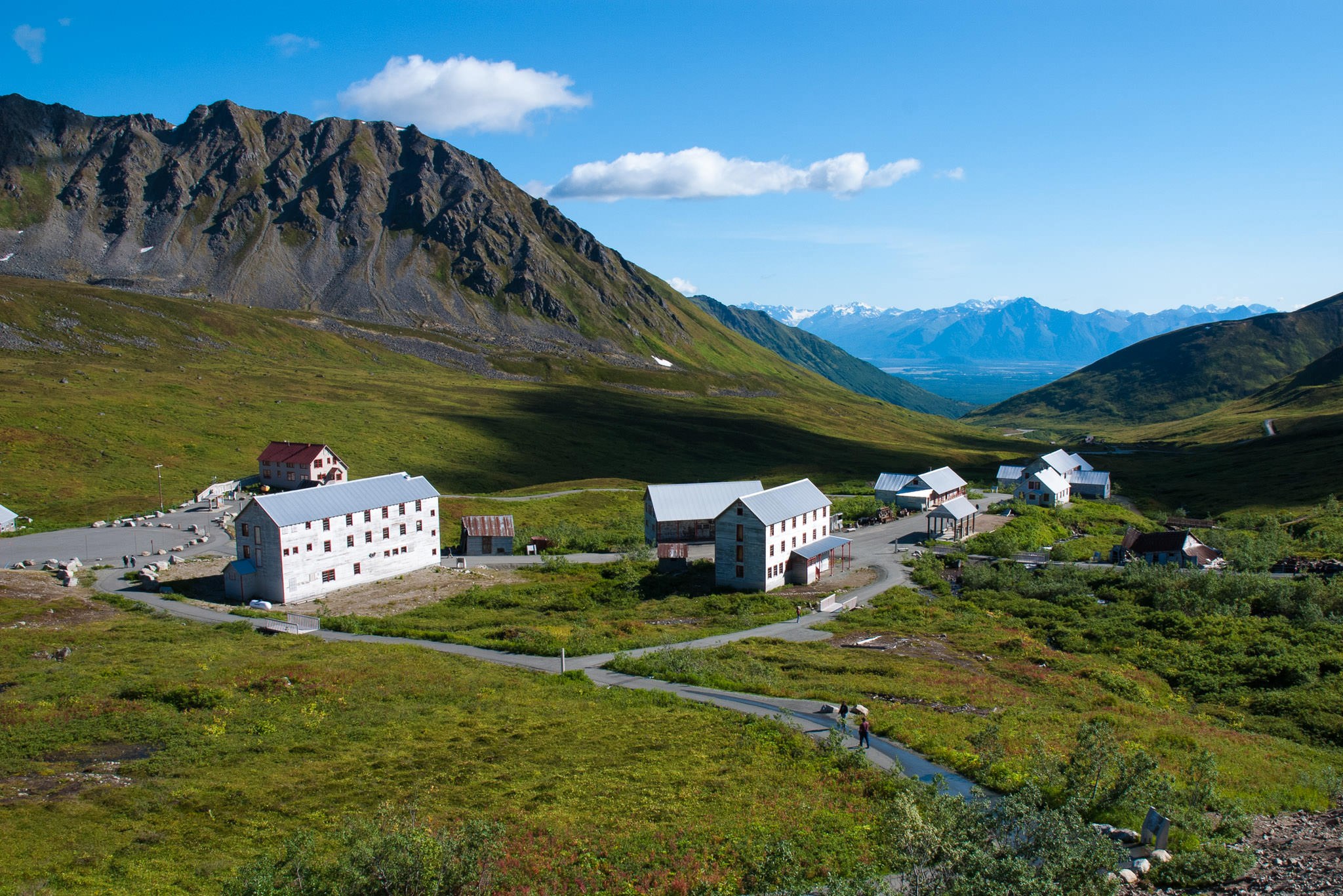 Explore the historic Independence Mine in Hatcher Pass