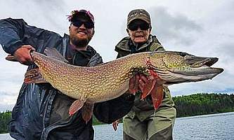 Pike trout day float adventure package june trout pike adventure 2