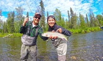 Pike trout day float adventure package trout pike adventure