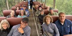 Gondwana Ecotours Denali Discovery D5 Guests on Alaska Railroad Kirsten Marquez