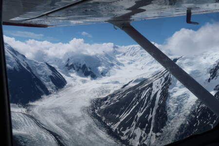 Gondwana Ecotours Denali Discovery D6 Flightseeing view Kirsten Marquez