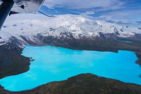 Gondwana Ecotours Glaciers Grizzlies D5 scenic flight view Kirsten Marquez