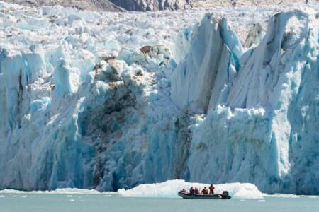 Gondwana Ecotours Whales Waterfalls D8 Skiff and Dawes Glacier Kirsten Marquez