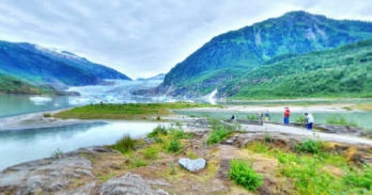 ALASKA S MENDENHALL GLACIER visual data 4