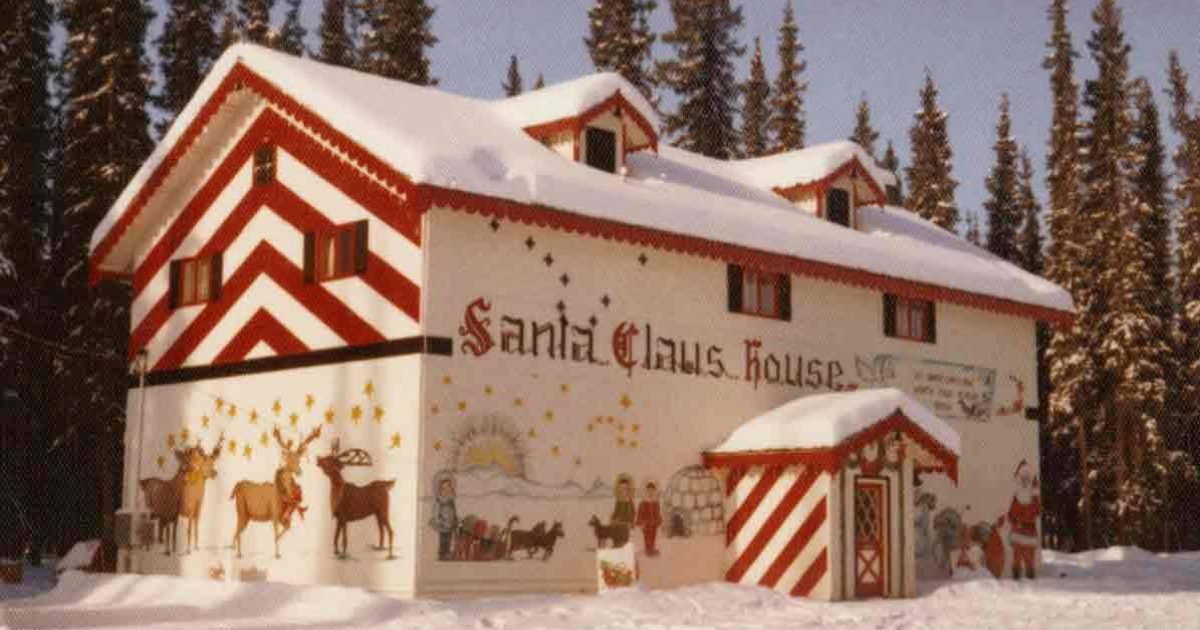 1964 Santa Claus House North Pole Alaska Babbo Natale Polar Antarctic Cover 