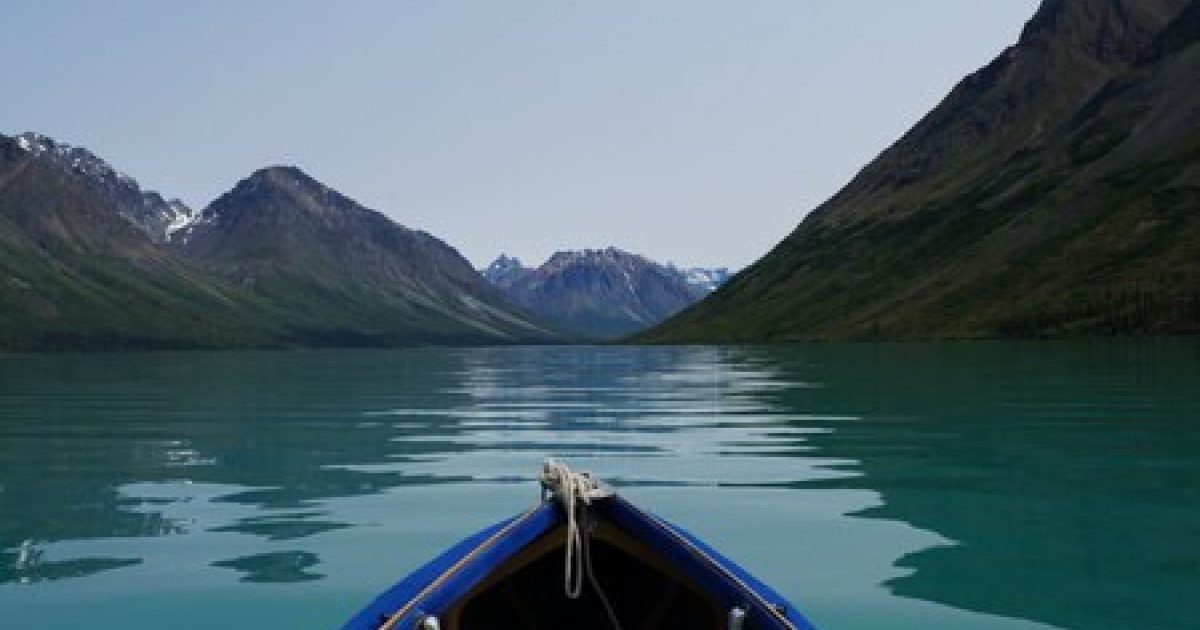 Turquoise to Twin Lakes Lake Clark National Park