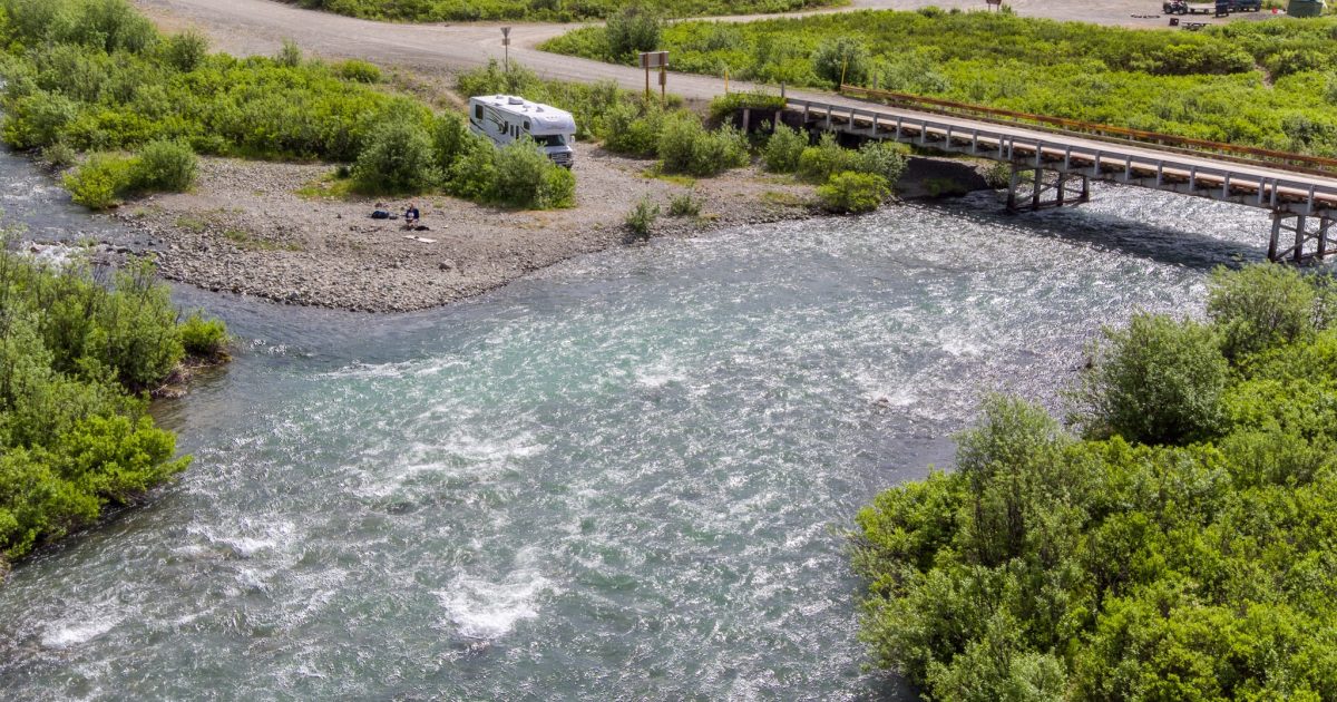 Clearwater Creek Wayside MP 55.5 Denali Highway