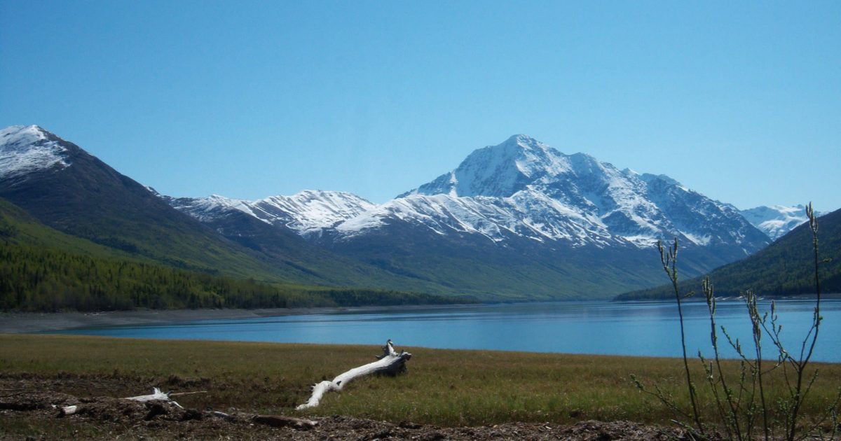 Eklutna Lake Campground 37 Miles from Anchorage, AK