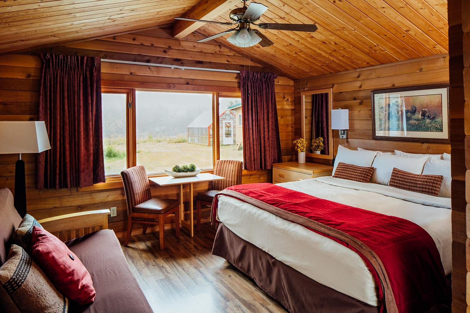Denali Backcountry Lodge comfort in remote wilderness