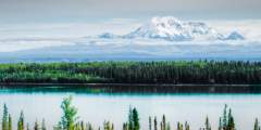 Wrangell Range in the Distance