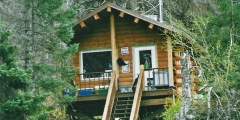 West Cabin in Halibut Cove Lagoon