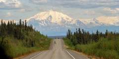 View of Mt. Drum from Glenn Highway