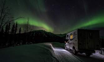 Alaska 4x4 rental serge march 2018 camper truck pgp6nx