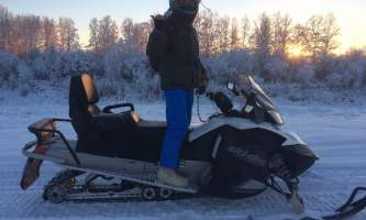 Snowmobiling 40 below ride oxrmyz