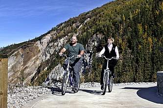 Biking at Denali Park Village 01 n4rlso