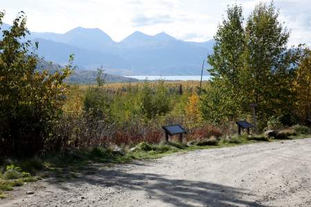 Pothole Lake Fire Overlook