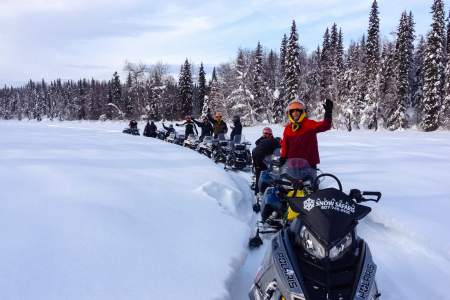 Alaska Backcountry Adventures Snowmachine Tours