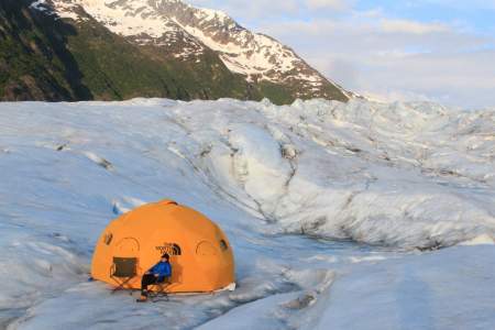 Ascending Path – Ultimate Glacier Overnight Camping Adventure