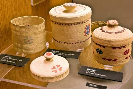28. Aleut Basket Making