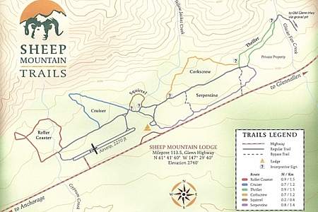 Sheep Mt. Lodge Trail System