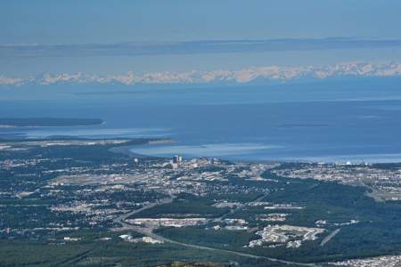 Views of Anchorage & Cook Inlet