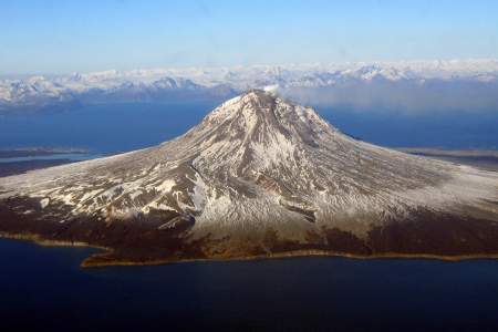 Mount Augustine Volcano