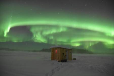 Alaska Ice Fishing, Excitement and Serenity of Winter…