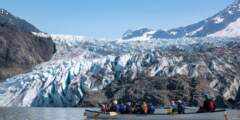 Above & Beyond Alaska Mendenhall Glacier Canoe Paddle and Hike