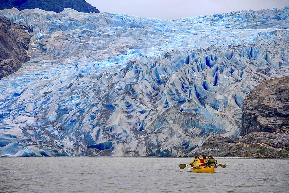 Above & Beyond Alaska, Mendenhall Glacier Paddle & Trek