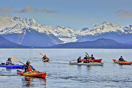 Above & Beyond Alaska: Paddle with Whales Kayak Adventure