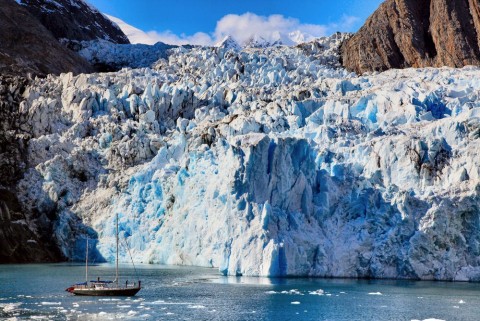Sail to tidewater glaciers, away from the cruise ship crowds